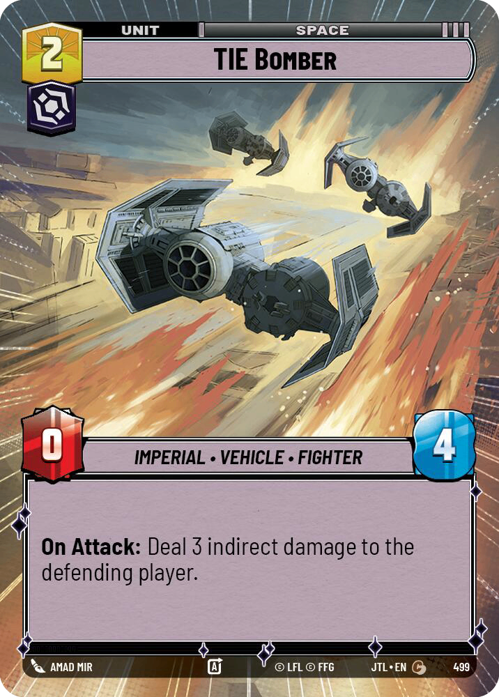 【JTL971/EN】TIE Bomber (HYPERSPACE/FOIL)