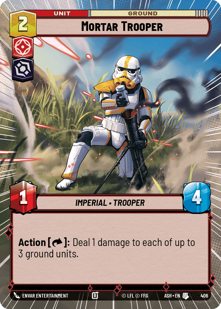 【ASH406/EN】Mortar Trooper (Hyperspace)