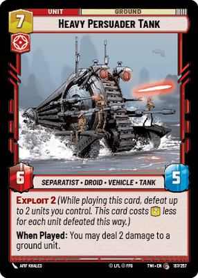 【傷あり特価】【TWI167/EN】Heavy Persuader Tank
