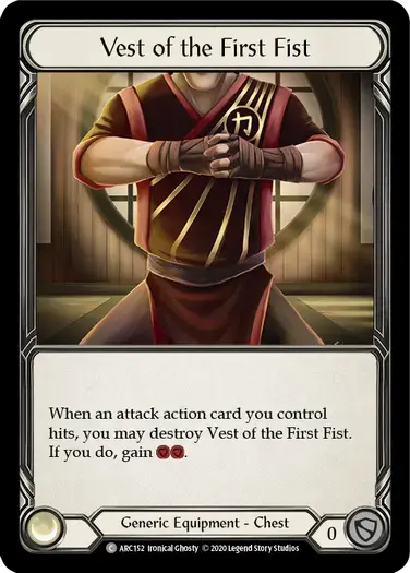 【U-ARC152/EN】Vest of the First Fist