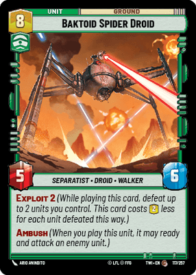 【傷あり特価】【TWI117/EN】Baktoid Spider Droid