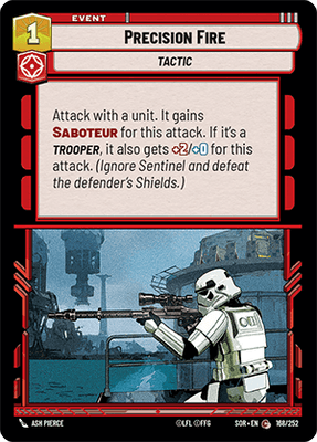 【傷あり特価】【SOR168/EN】Precision Fire
