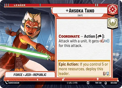 【傷あり特価】【TWIPR01/EN】Ahsoka Tano - Snips