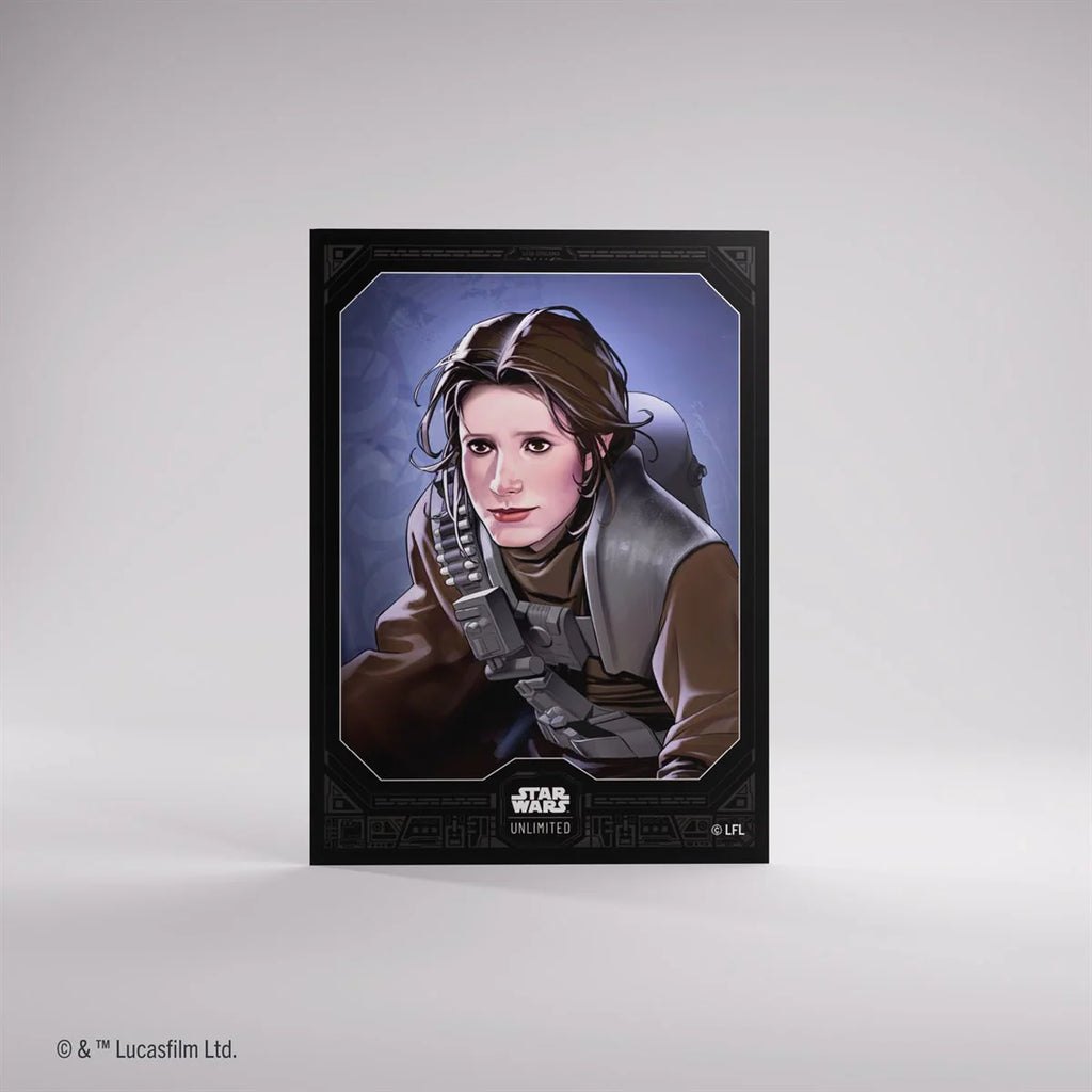 【GAMEGENIC】SWU ART SLEEVES - Leia Organa※配送方法はゆうパックをご選択ください