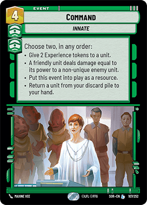 【傷あり特価】【SOR107/EN】Command