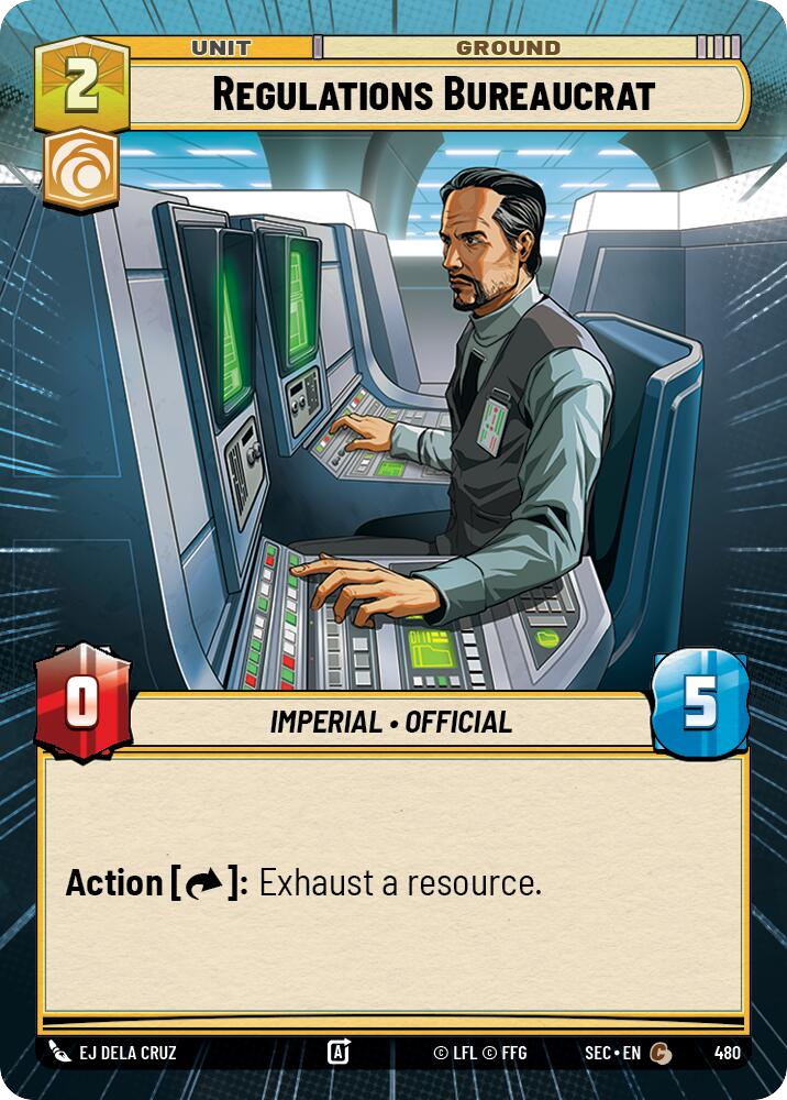 【SEC0480/EN】Regulations Bureaucrat (Hyperspace)
