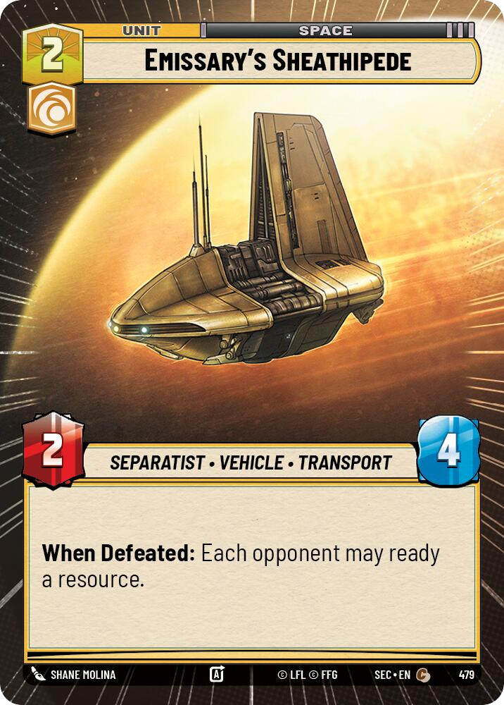 【SEC0479/EN】Emissary's Sheathipede (Hyperspace)
