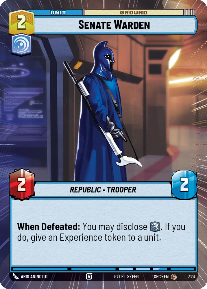 【SEC0323/EN】Senate Warden (Hyperspace)