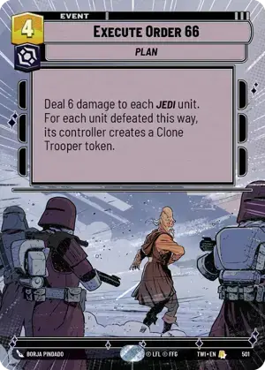 【傷あり特価】【TWI501/EN】Execute Order 66(HYPERSPACE)