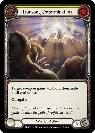 【U-WTR122/EN】Ironsong Determination