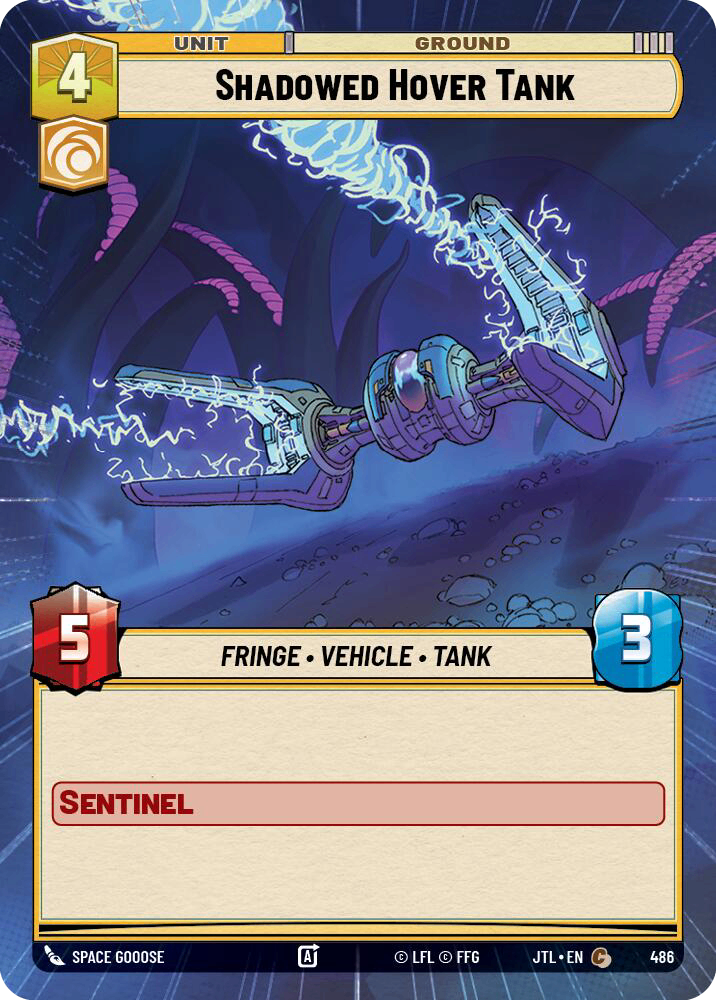 【JTL486/EN】Shadowed Hover Tank (Hyperspace)