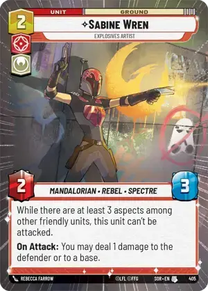 【SOR405/EN】Sabine Wren - Explosives Artist (HYPERSPACE)
