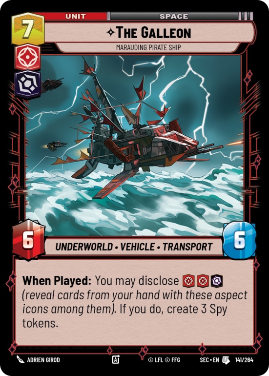 【SEC0141/EN】The Galleon - Marauding Pirate Ship