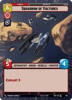 【傷あり特価】【TWI404/EN】Squadron of Vultures(HYPERSPACE)