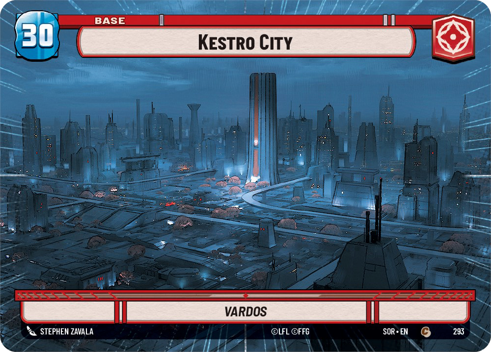 【傷あり特価】【SOR293/EN】Kestro City (HYPERSPACE)