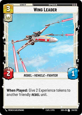 【傷あり特価】【SOR241/EN】Wing Leader