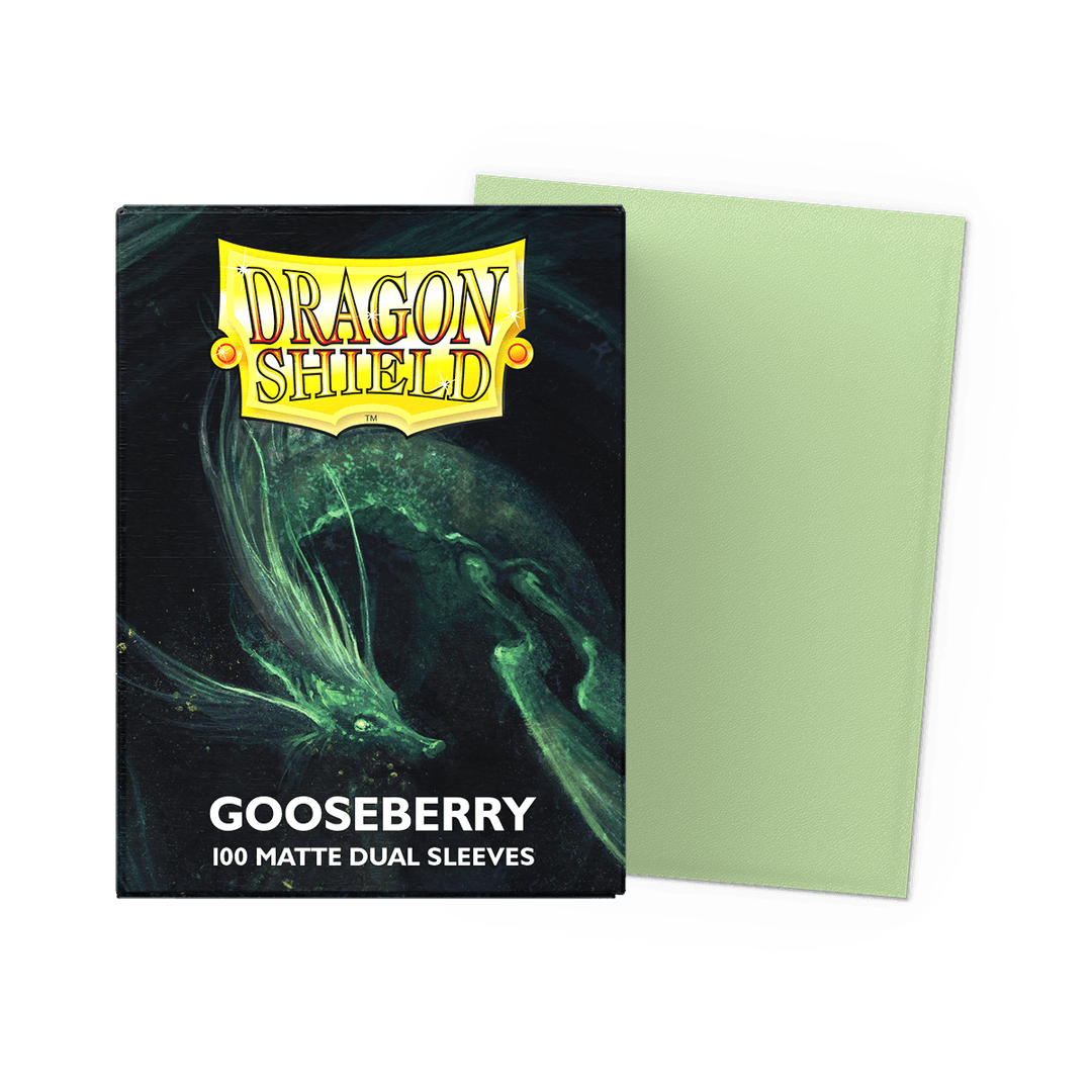【Dragon Shield】Matte Dual - Gooseberry(スタンダードサイズ/100枚入り)※配送方法はゆうパックをご選択ください