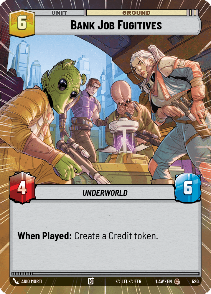 【LAW526/EN】Bank Job Fugitives (Hyperspace)