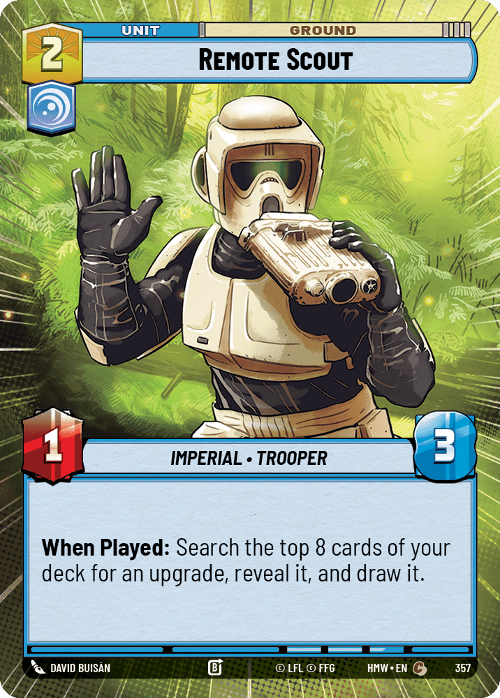 【HMW357/EN】Remote Scout(HYPERSPACE)