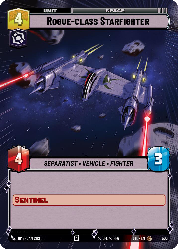 【JTL975/EN】Rogue-class Starfighter (HYPERSPACE/FOIL)