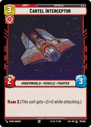 【LOF157/EN】Cartel Interceptor