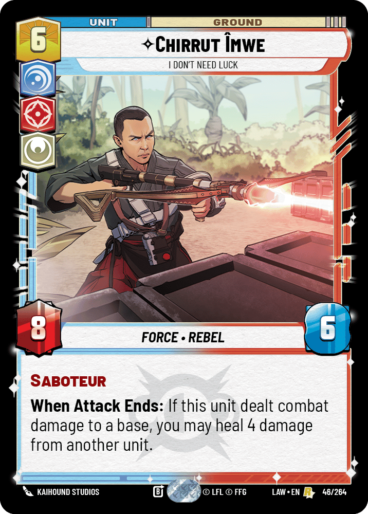 【LAW046/EN】Chirrut Îmwe - I Don't Need Luck