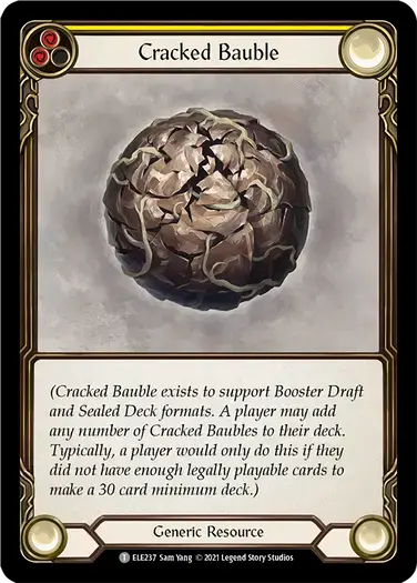 【ELE237/EN】Cracked Bauble