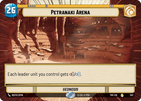 【傷あり特価】【TWI303/EN】Petranaki Arena(HYPERSPACE)