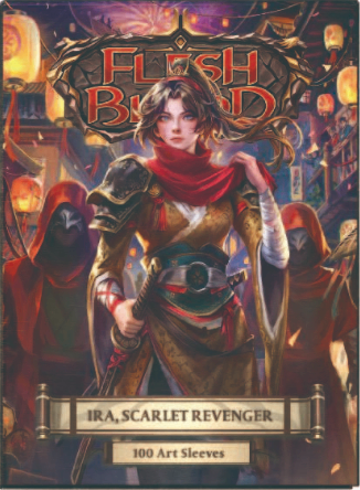 【Dragon Shield】Art Sleeve - Ira, Scarlet Revenger(スタンダードサイズ/100枚入り)※配送方法はゆうパックをご選択ください