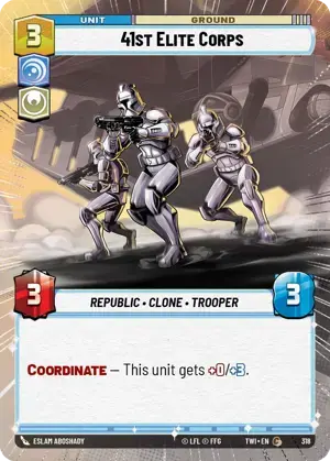 【傷あり特価】【TWI318/EN】41st Elite Corps(HYPERSPACE)