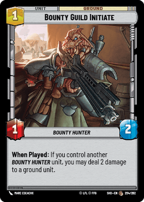 【傷あり特価】【SHD254/EN】Bounty Guild Initiate