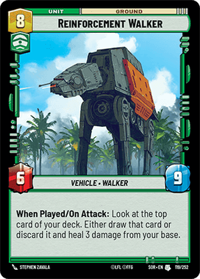 【傷あり特価】【SOR119/EN】Reinforcement Walker