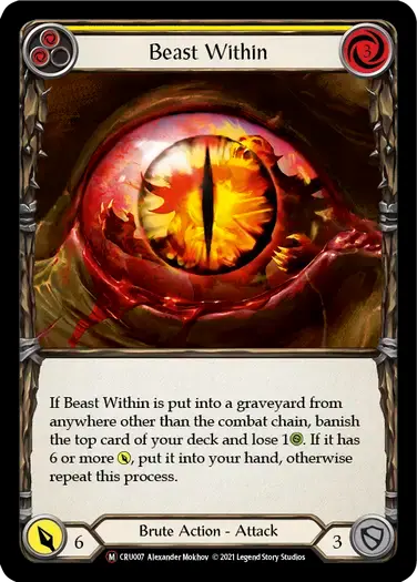 【U-CRU007/EN】Beast Within