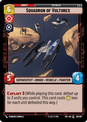 【傷あり特価】【TWI136/EN】Squadron of Vultures