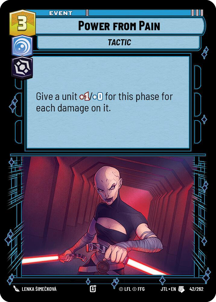 【JTL540/EN】Power from Pain(Foil)