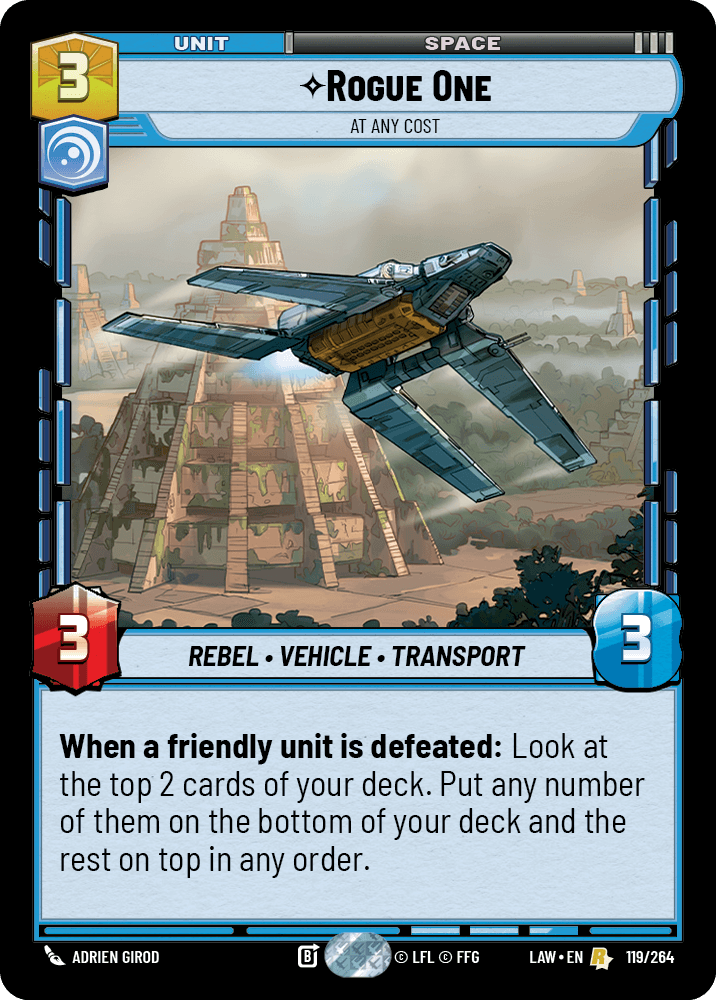 【LAW119/EN】Rogue One - At Any Cost