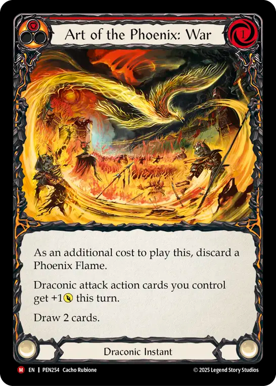 【PEN254/EN】Art of the Phoenix: War/不死鳥の技:戦