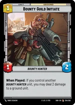 【SHD254/EN】Bounty Guild Initiate (FOIL)