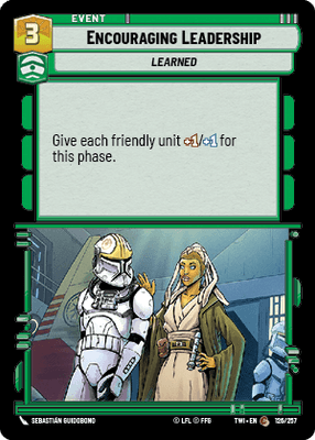 【傷あり特価】【TWI126/EN】Encouraging Leadership(FOIL)