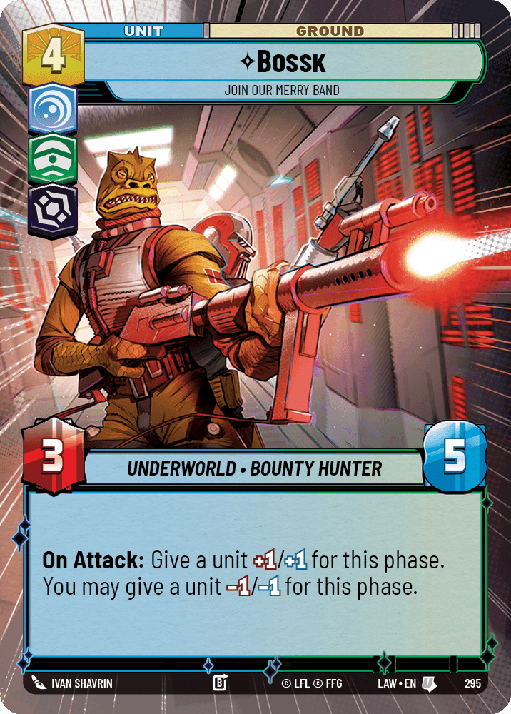 【LAW295/EN】Bossk - Join Our Merry Band (Hyperspace)