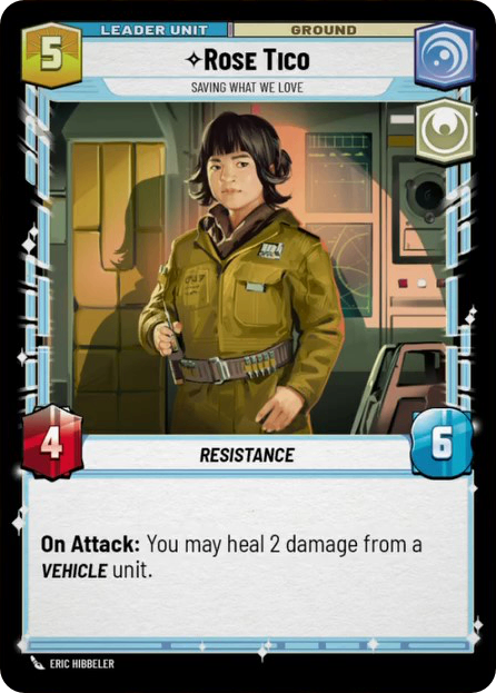 【JTL004/EN】Rose Tico - Saving What We Love