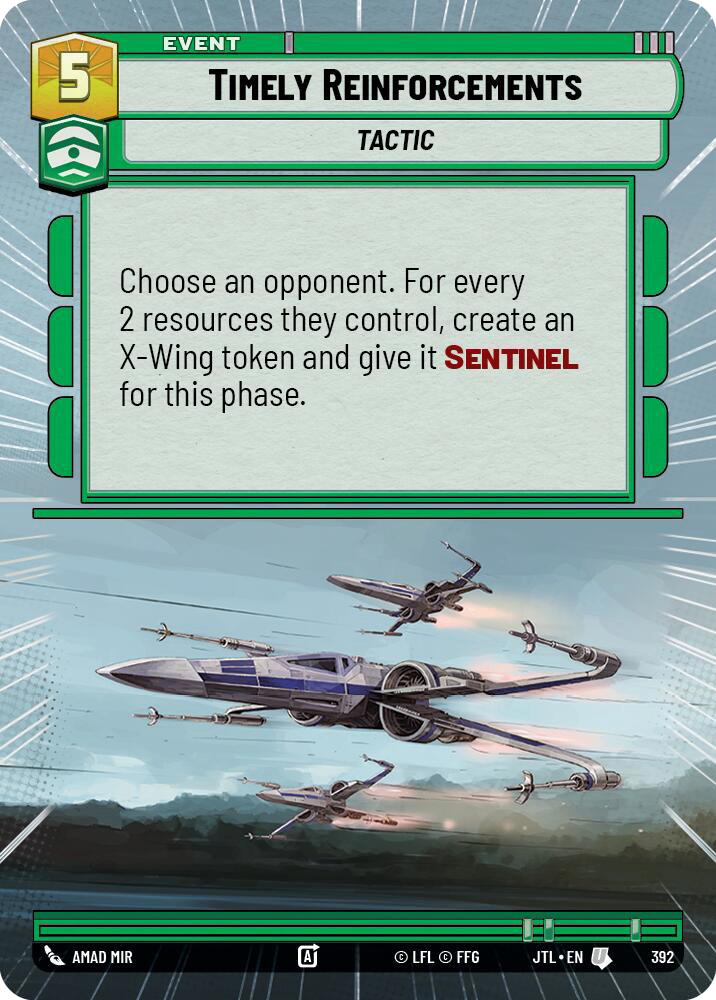 【JTL392/EN】Timely Reinforcements(Hyperspace)