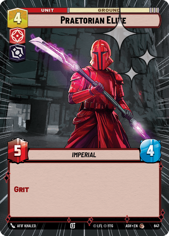 【ASH647/EN】Praetorian Elite (Hyperspace/Foil)