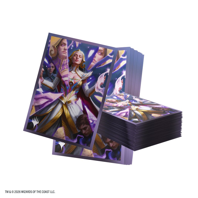 【GAMEGENIC】Magic: The Gathering | REALITY FRACTURE PREMIUM ART SLEEVES - RETURN TO THE LIGHT REALMS※配送方法はゆうパックをご選択ください