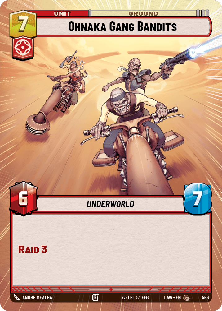 【LAW463/EN】Ohnaka Gang Bandits (Hyperspace)