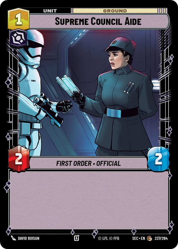 【SEC0237/EN】Supreme Council Aide