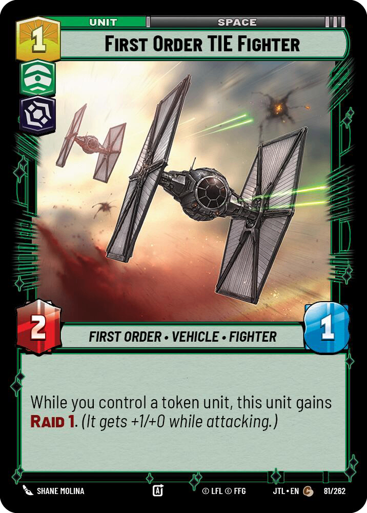 【JTL579/EN】First Order TIE Fighter(Foil)