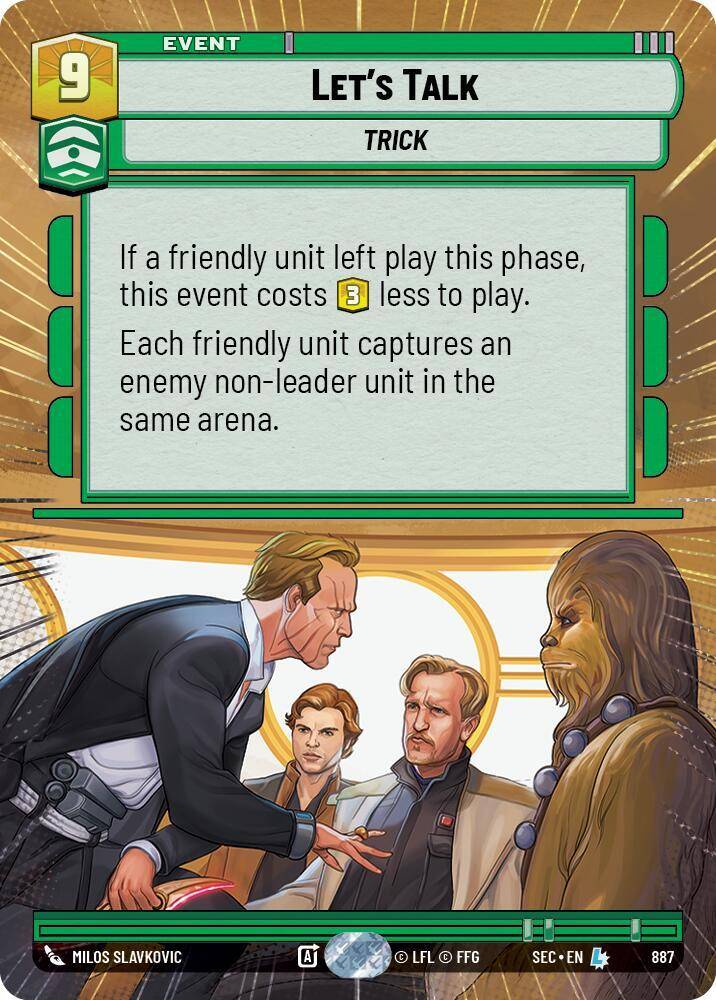 【SEC0887/EN】Let's Talk (Hyperspace/Foil)