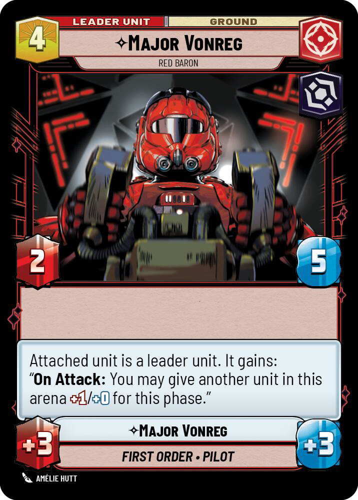 【JTL011/EN】Major Vonreg - Red Baron