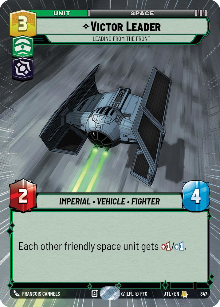 【JTL347/EN】Victor Leader - Leading from the Front(Hyperspace)